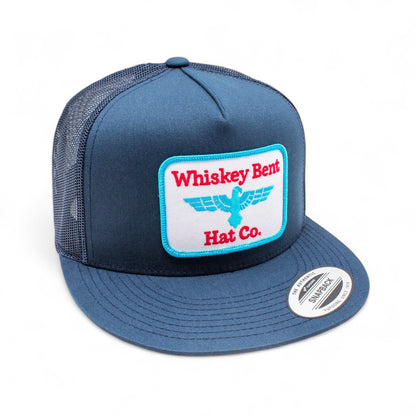 WHISKEY BENT HAT CO. Phoenix Adjustable Snapback Hat (Navy)