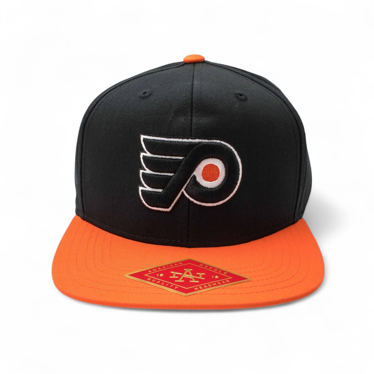 Philadelphia Flyers Hat: Black/Orange Snapback Flat Bill Hats