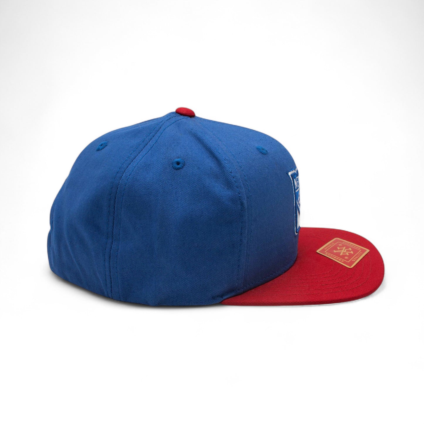 New York Rangers Hats: Royal Blue/Red Flat Bill Snapback Hat | NHL