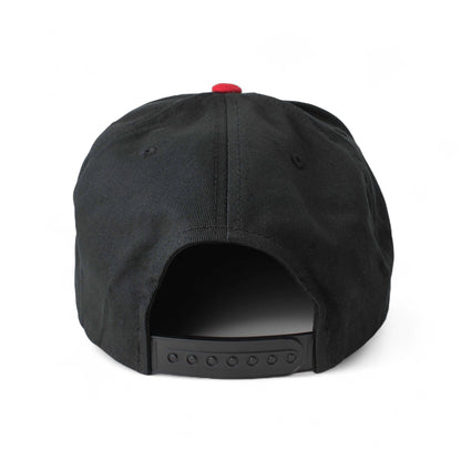Chicago Blackhawks Hats: Black/Red Snapback Flat Bill Hat | NHL
