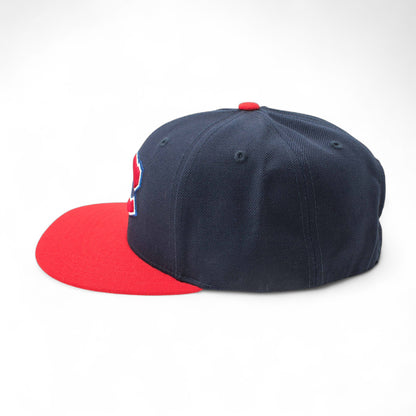 Montreal Canadiens Hats: Navy/Red Flat Bill Snapback Hat | NHL