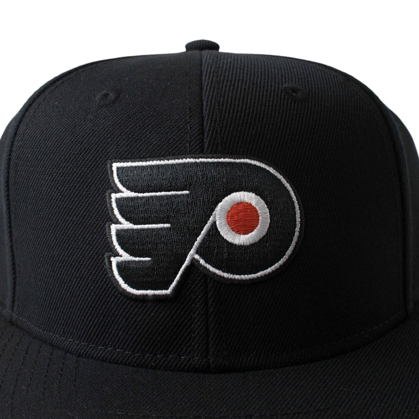 AMERICAN NEEDLE 400 Series NHL Team Hat, Philadelphia Flyers, All Black