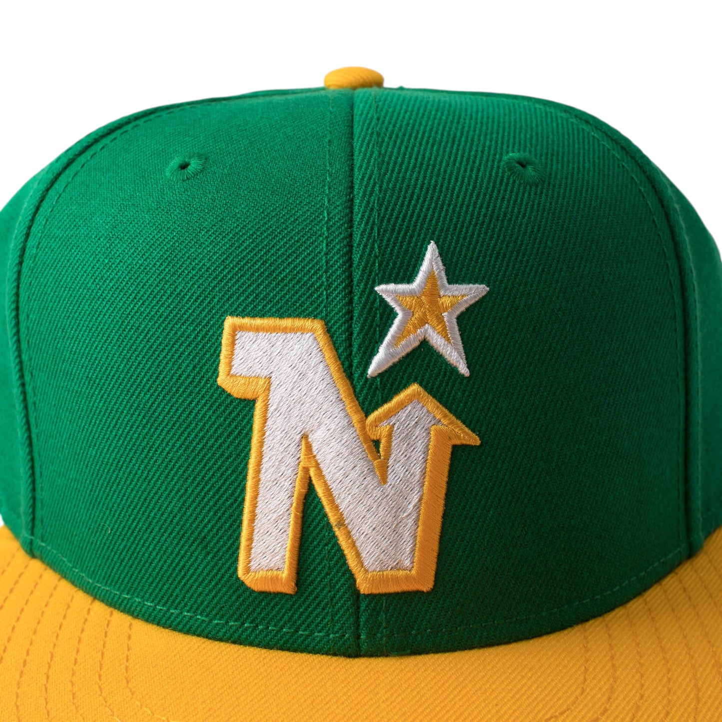 AMERICAN NEEDLE 400 Series NHL Team Hat, Minnesota North Stars, Kelly Green (‎400A1V-MNN)