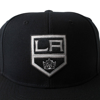 AMERICAN NEEDLE 400 Series NHL Team Hat, Los Angeles Kings, Black (400A2V-LAK)