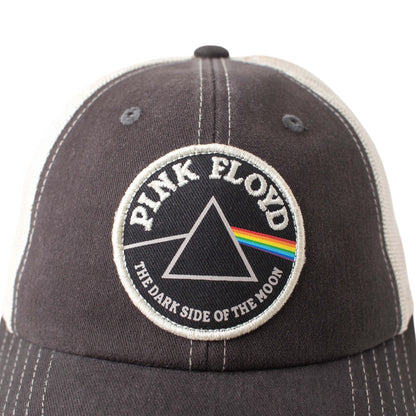 American Needle Officially Licensed Pink Floyd Distressed Patch Hat, Mesh Back, Unstructured, Adjustable Snapback, New