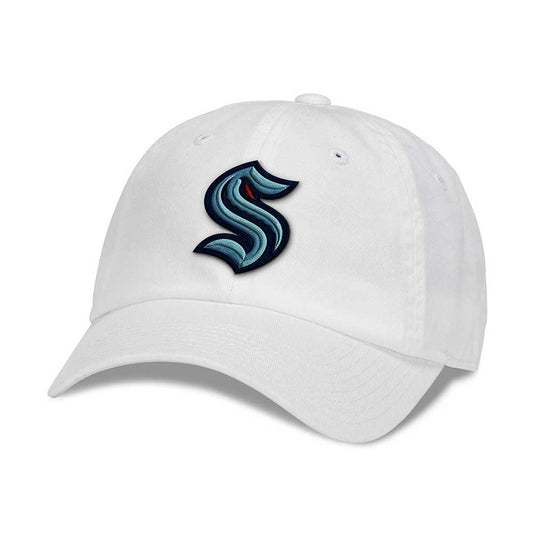 Seattle Kraken Hat: White Strapback Dad Hats | NHL Teams