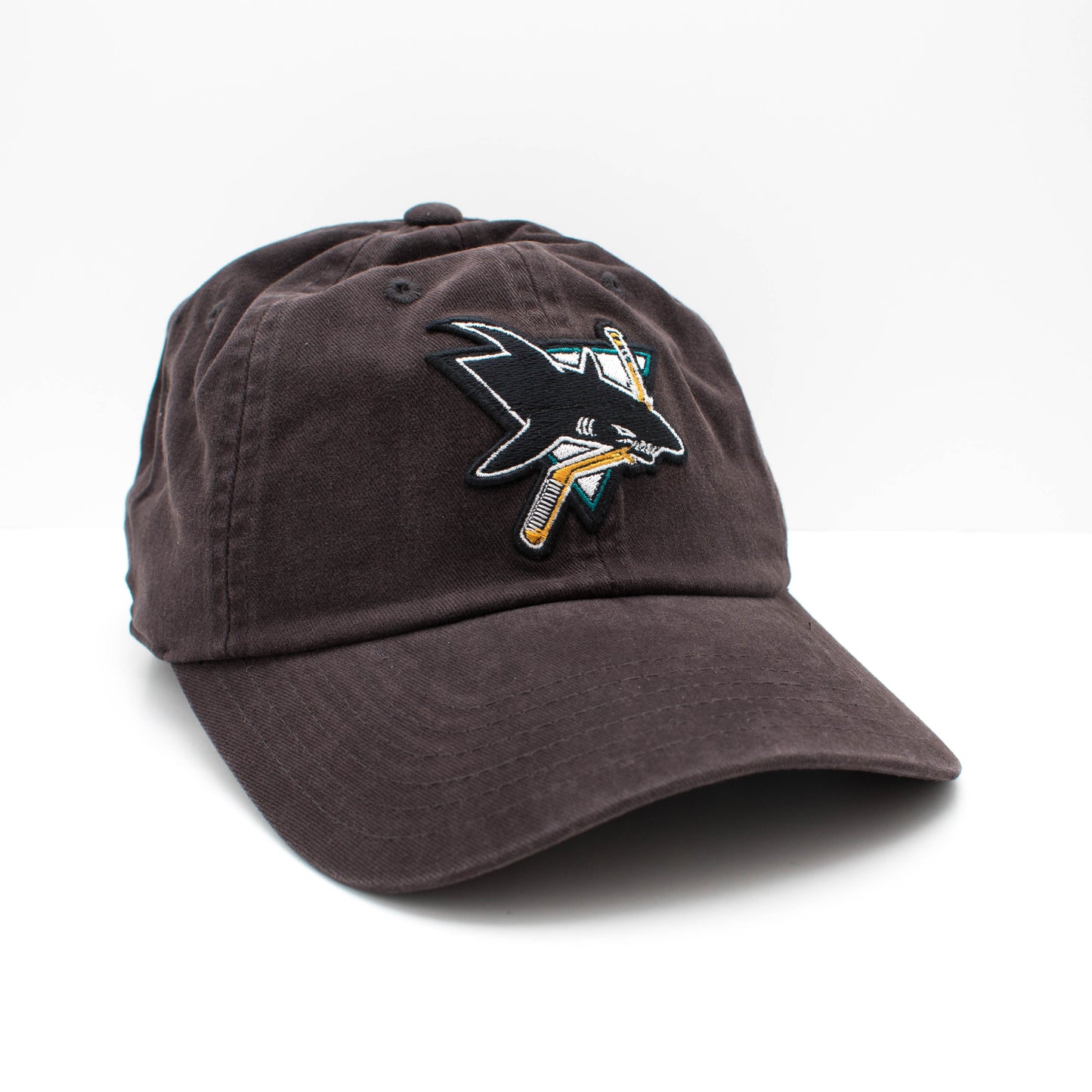 San Jose Sharks Hat: Black Strapback Dad Hats | Popular NHL Teams
