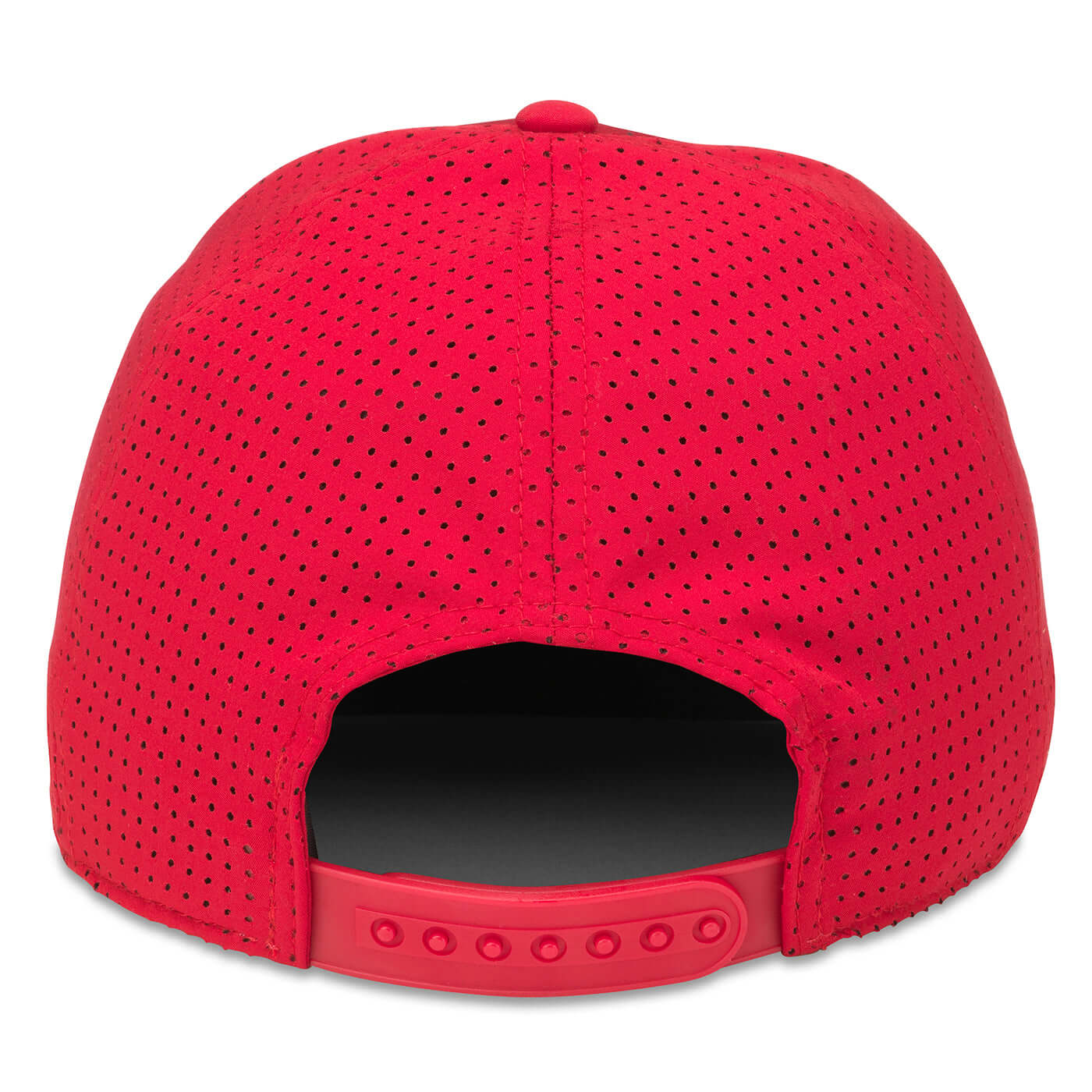 TKO Strength & Performance Hats: Red/White Cooling Mesh PVC Patch Hat | Workout