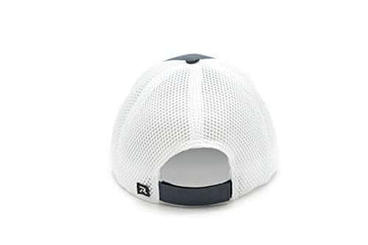 HGP Views Charcoal/White/Blue Velcro Trucker Hat 2