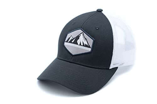 HGP Mountain Skyline Charcoal/Grey/White Snapback Trucker Hat