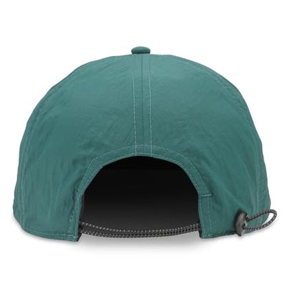 AMERICAN NEEDLE Miller High Life Catalina Adjustable Snapback Baseball Hat, Dark Green (23023A-MHL-DGRN)