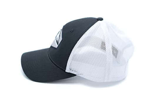 HGP Mountain Skyline Charcoal/Grey/White Snapback Trucker Hat 3