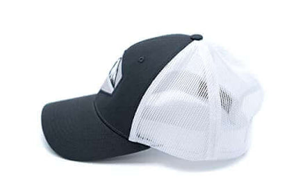 HGP Mountain Skyline Charcoal/Grey/White Snapback Trucker Hat 3