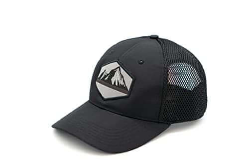 HGP Views Black/Grey Velcro Trucker Hat