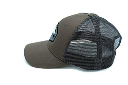 HGP Mountain Skyline Chocolate Chip/Grey Snapback Trucker Hat 3