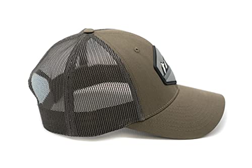 HGP Mountain View PVC Patch Charcoal Grey/White Snapback Trucker Hat 4