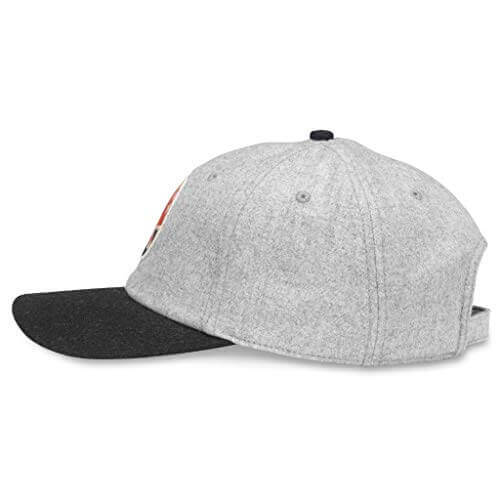 Taiyo Whales Hat: Grey/Black Snapback Hats | Japanese Baseball 3