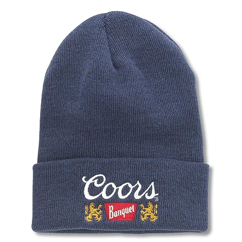 AMERICAN NEEDLE COORS Banquet Patch Terrain Knit Cuff Beanie HAT, Navy, Authentic, New