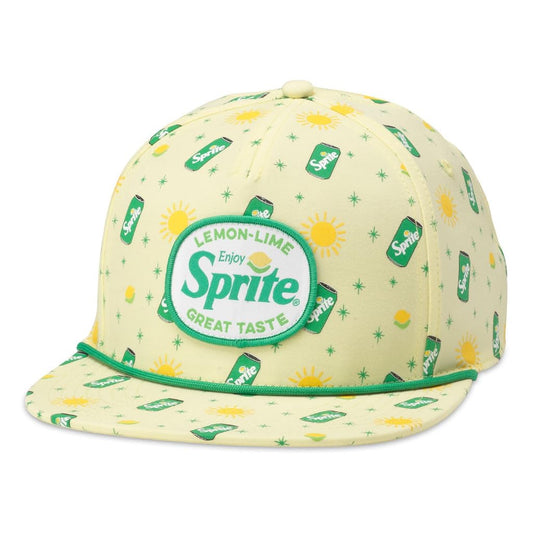 AMERICAN NEEDLE Sprite Mojave Adjustable Snapback Baseball Hat, Lemon (23007A-SPRITE-LEMN)