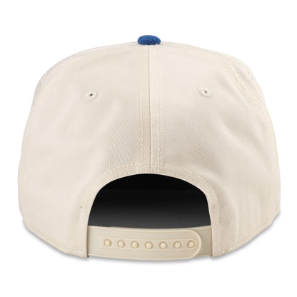 AMERICAN NEEDLE New York Rangers NHL Burnett Adjustable Snapback Baseball Hat, Cream/Royal (23020A-NYR-CRRY)