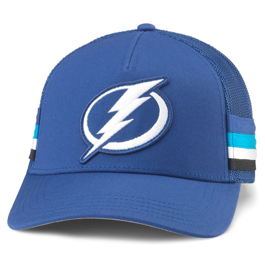 AMERICAN NEEDLE Tampa Bay Lightning NHL Hotfoot Adjustable Snapback Baseball Hat, Royal Blue (23018A-TBL-ROY)