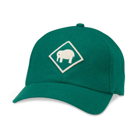 Denver White Elephants Hats: Green Strapback Dad Hat | NHL