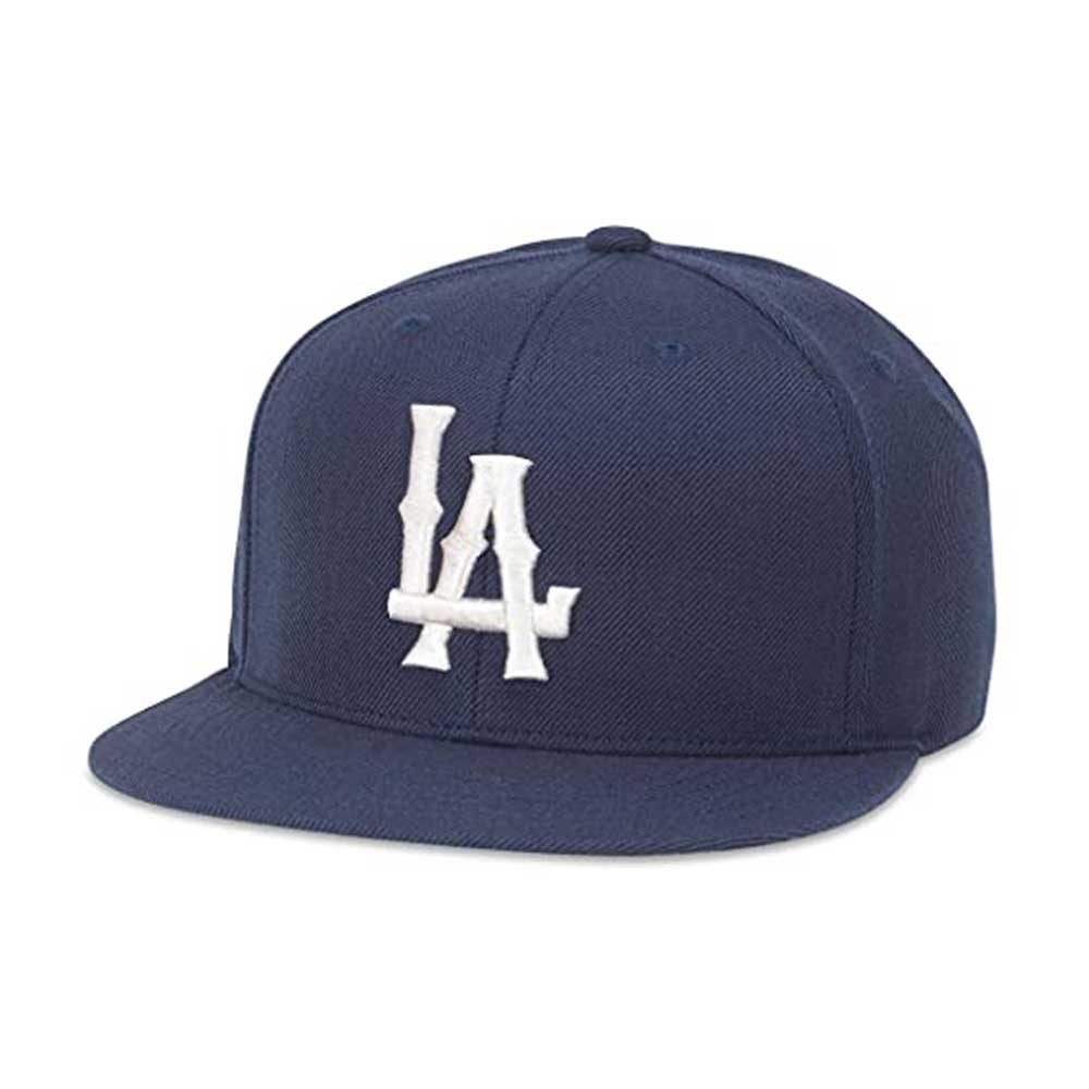 American-Needle-Los-Angeles-Angels-MiLB-Navy-Snapback-Baseball-Hat-HPS-Hat-pro-Shop-Com