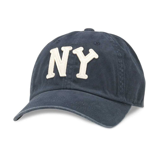 New York Black Yankees Hats: Navy Strapback Dad Hat | Negro League
