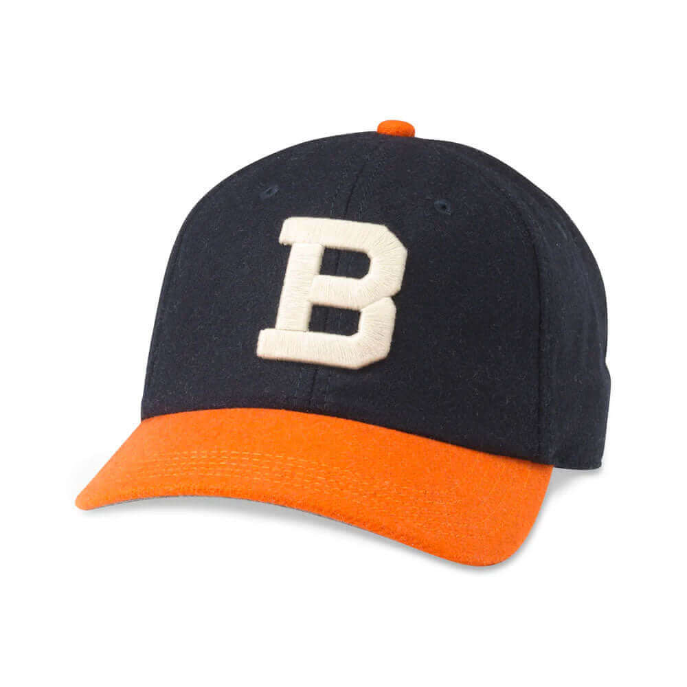 Bushwicks-NegroLeague-Products-American-Needle-Brooklyn-Bushwicks-Navy-Orange-Adjustable-Buckle-Strap-Dad-Hat_HatProShop-HPS-Hat-pro-Shop-Com