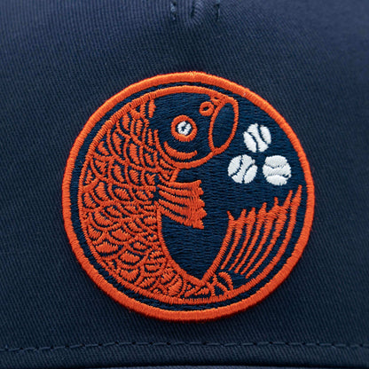 Japanese-Baseball-Hat-_-Toyo-Carp-_-Vintage-Trucker-Hat-_-Nippon-League-Hats Logo
