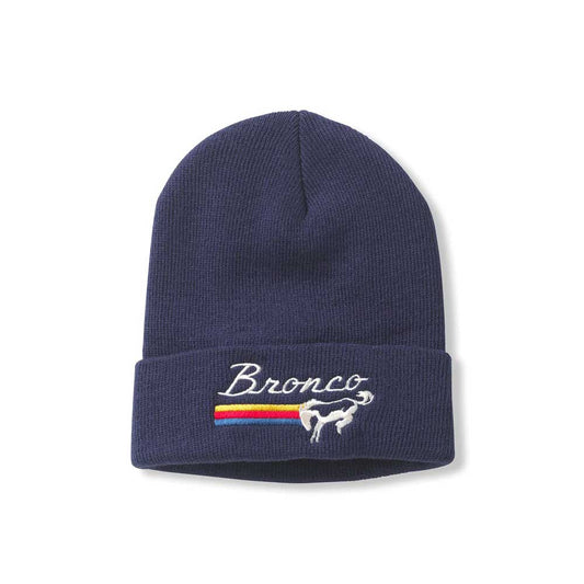 Ford Bronco Beanies: Navy Cuffed Knit Beanie | Vintage Brands
