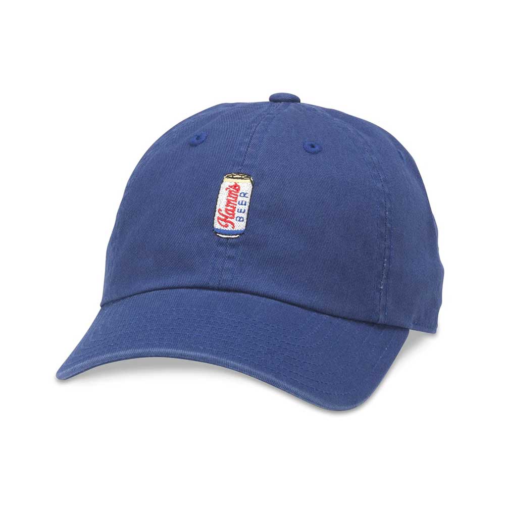 Hamm's Beer Hat: Blue Strapback Dad Hat | Beer Brands