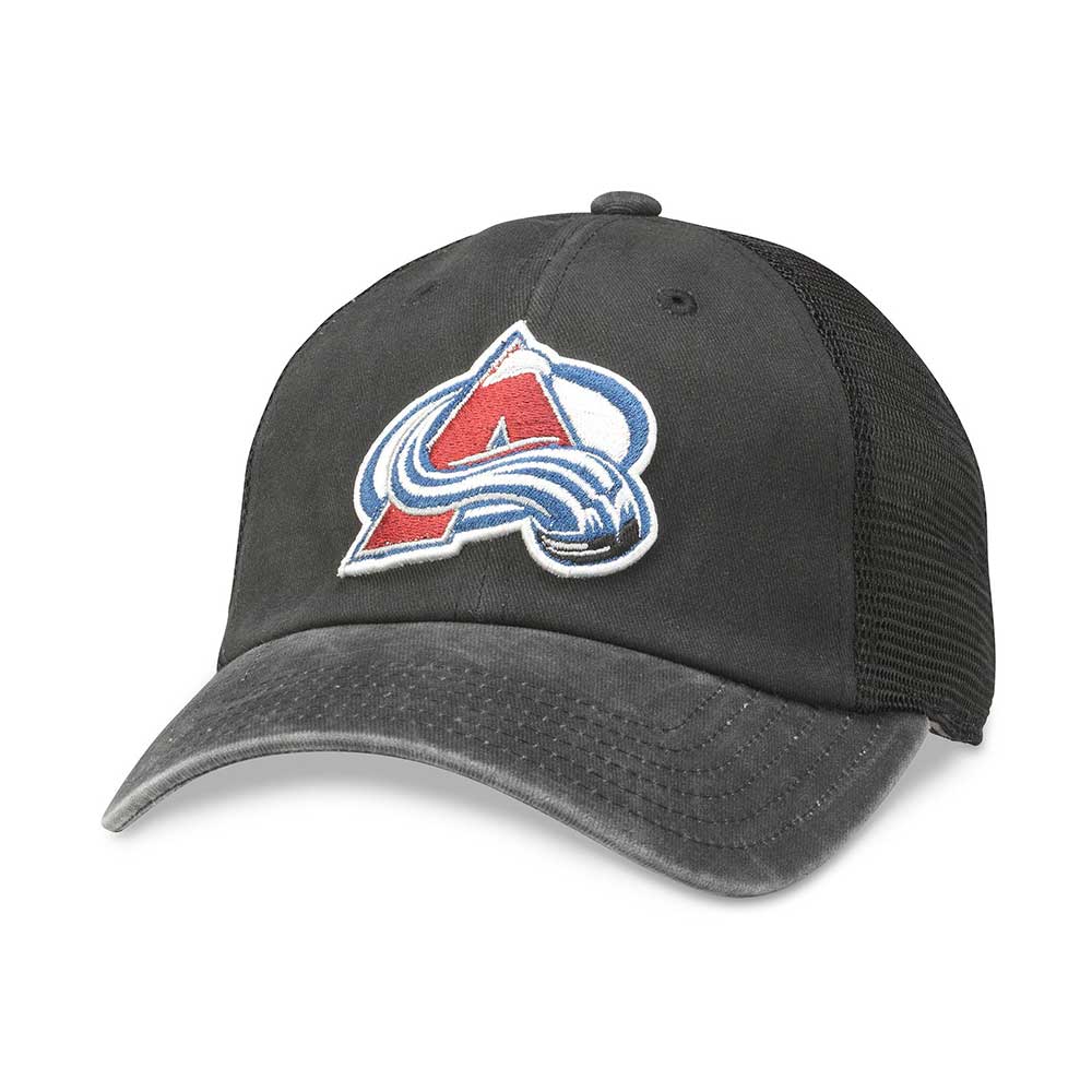 Colorado Avalanche Hat: Black Strapback Mesh Hats | NHL