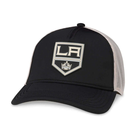 Los Angeles Kings Hat: Black/Ivory Snapback Trucker Hats | NHL