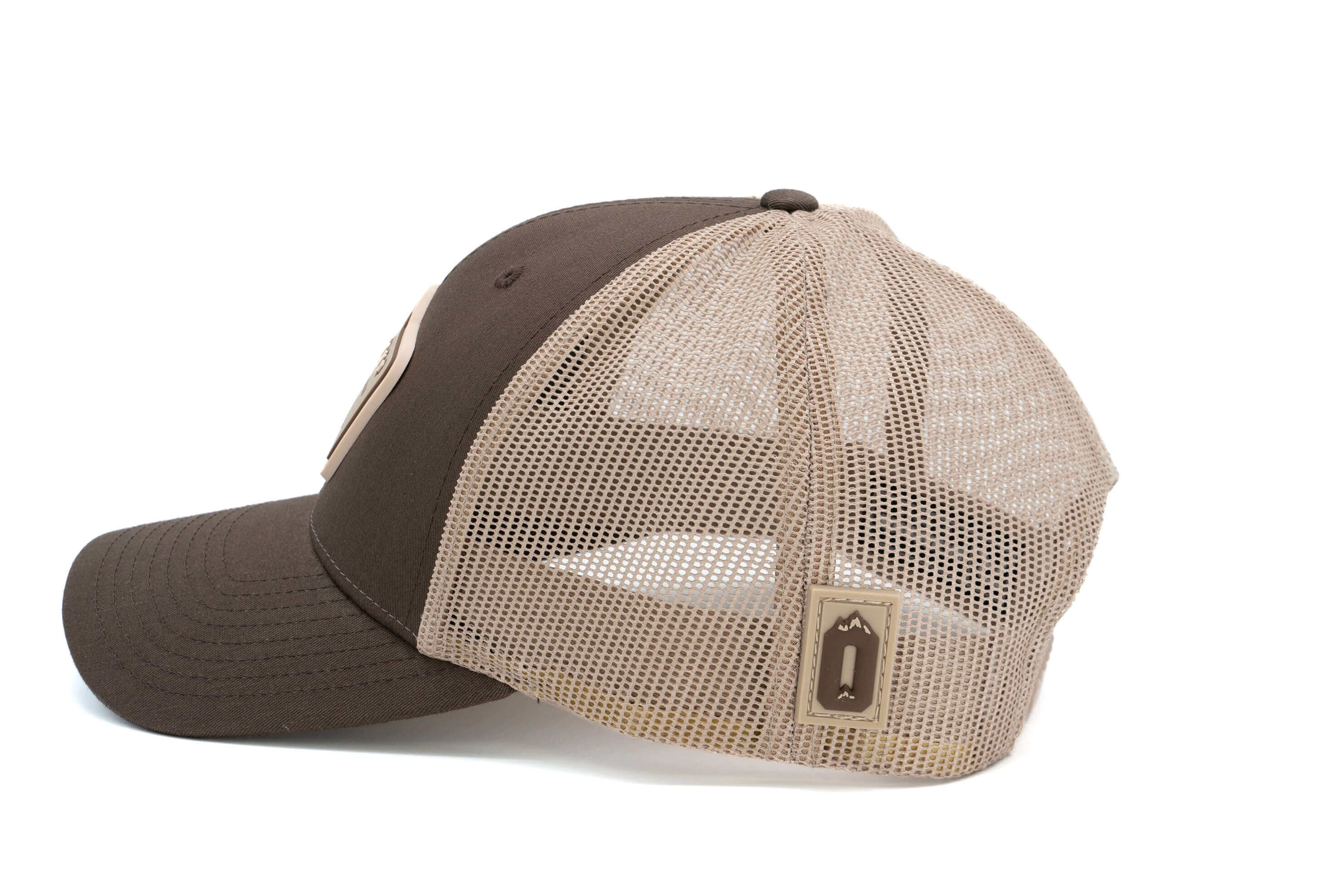 Outik Trucker Hat | Basecamp | Brown/Tan Low-Pro Snapback