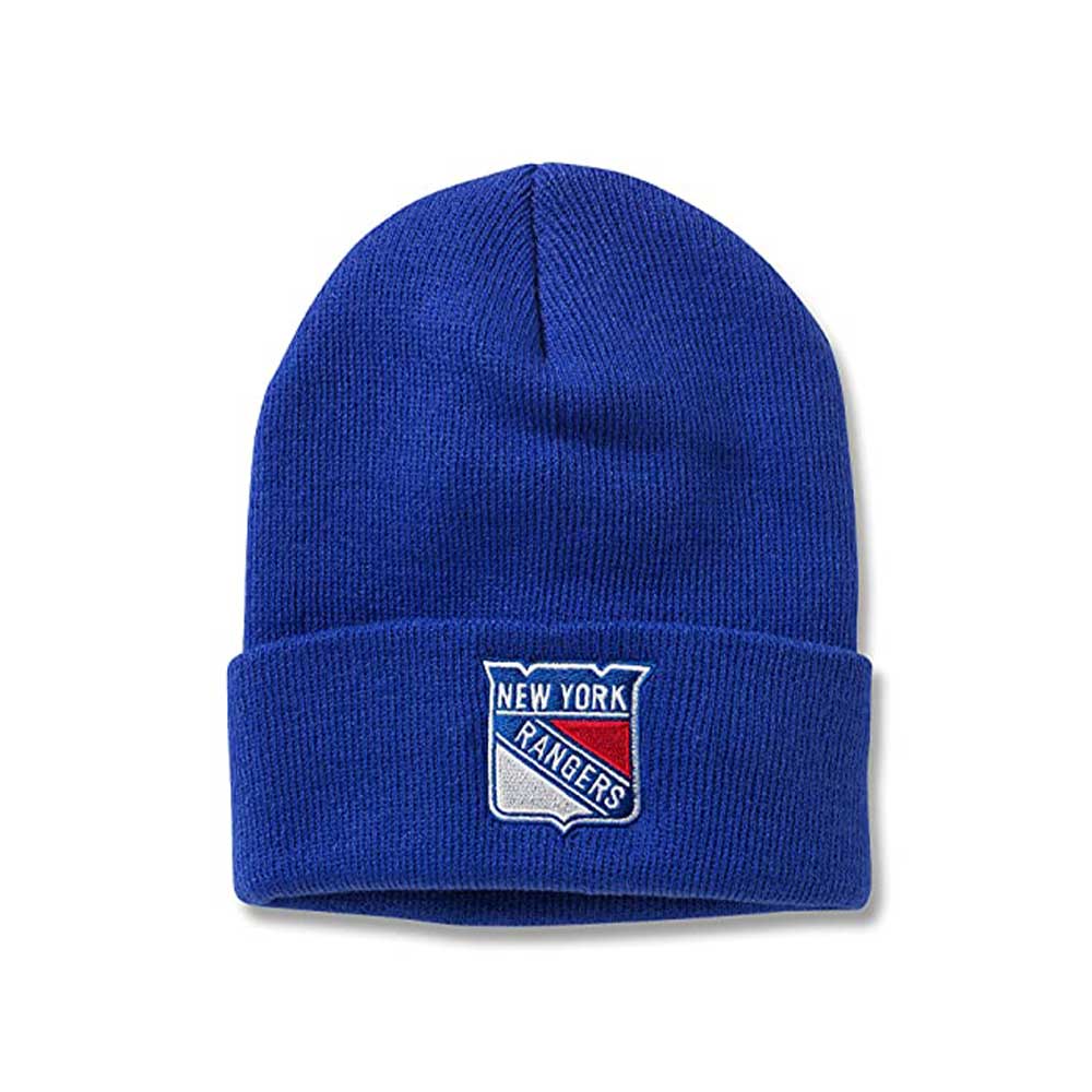AMERICAN-NEEDLE-NHL-New-York-Rangers-Unisex-Cuffed-Beanie-Warm-Headwear_-Cuffed-Knit-Collection_-Royal-Blue