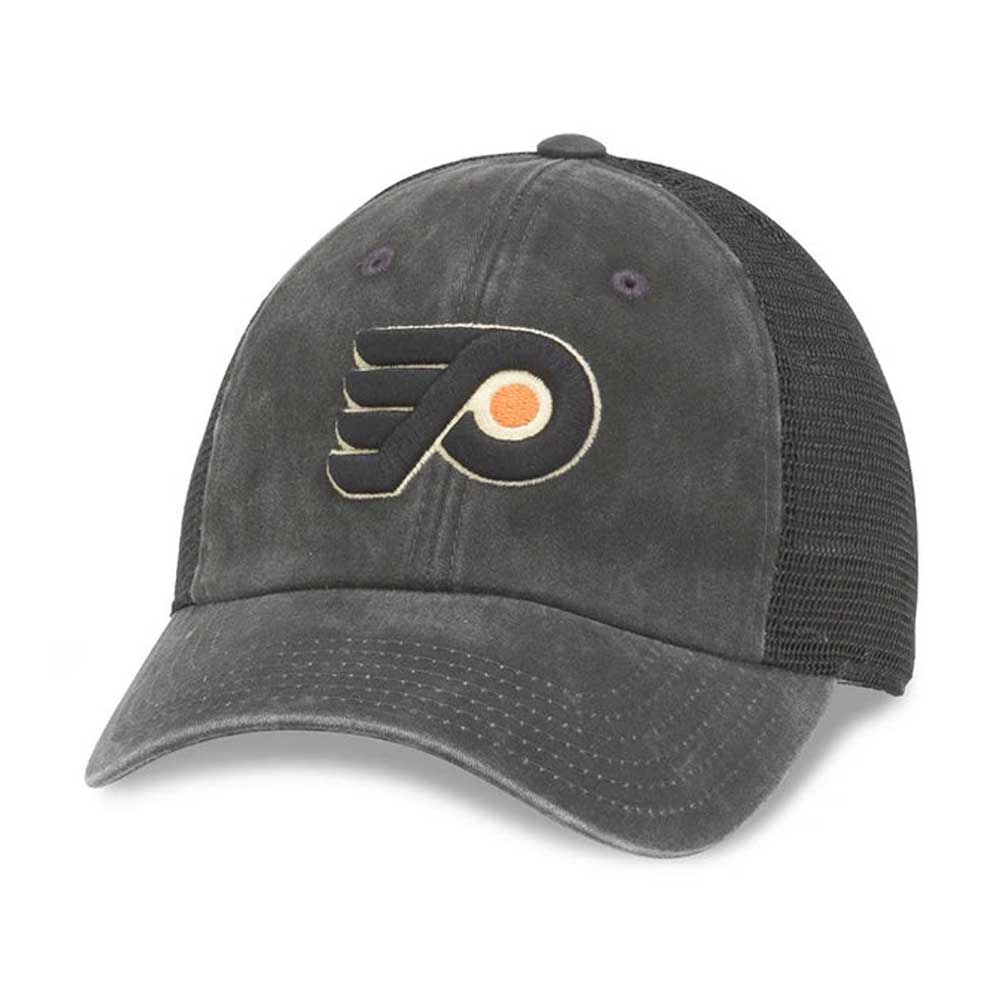 Philadelphia Flyers Hat: Black Strapback Mesh Hats | NHL Teams
