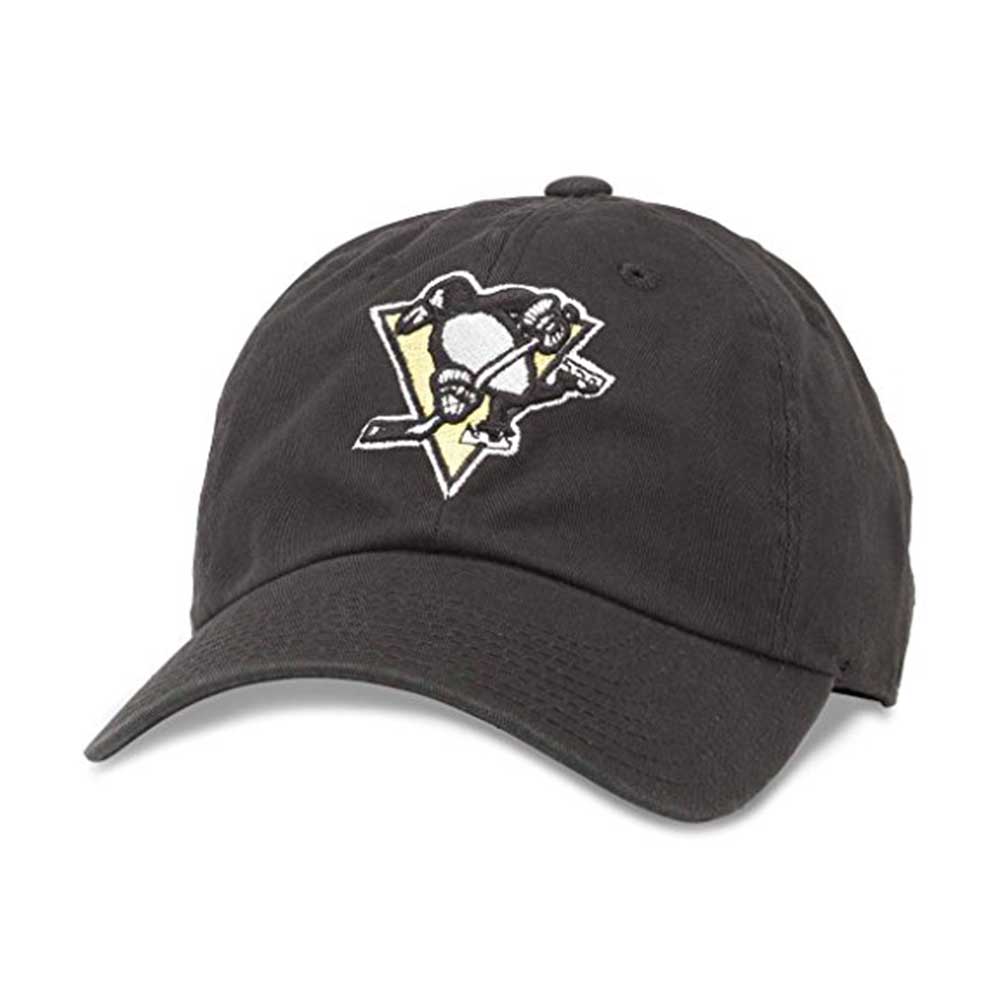 Pittsburgh Penguins Hat: Black Strapback Dad Hats | NHL