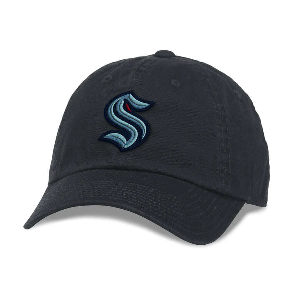 Seattle Kraken Hat: Black Strapback Dad Hats | Popular NHL Teams