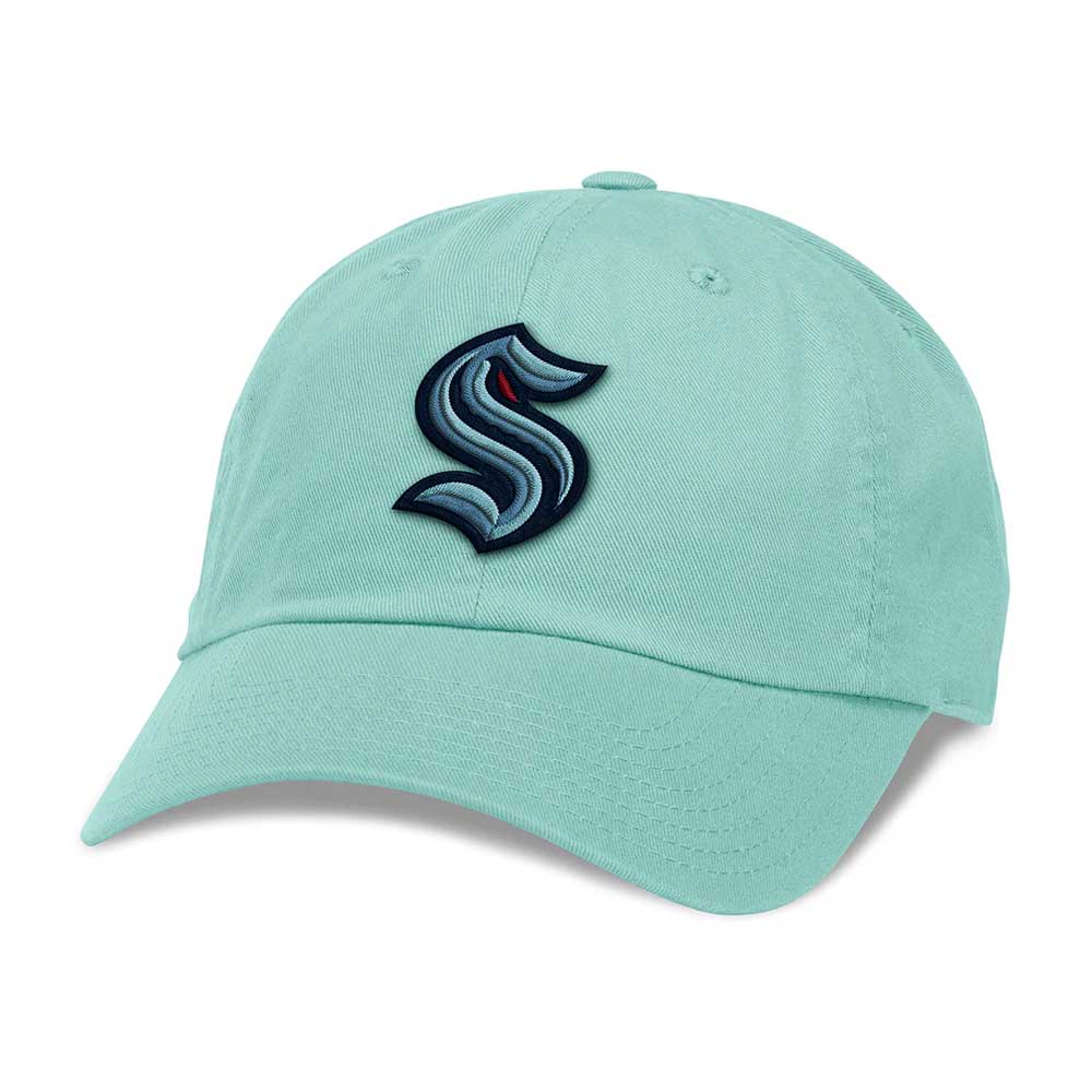 American-Needle-Seattle-Kraken-NHL-Seafoam-Green-Adjustable-Buckle-Strap-Dad-Hat-HPS-Hat-pro-Shop-Com