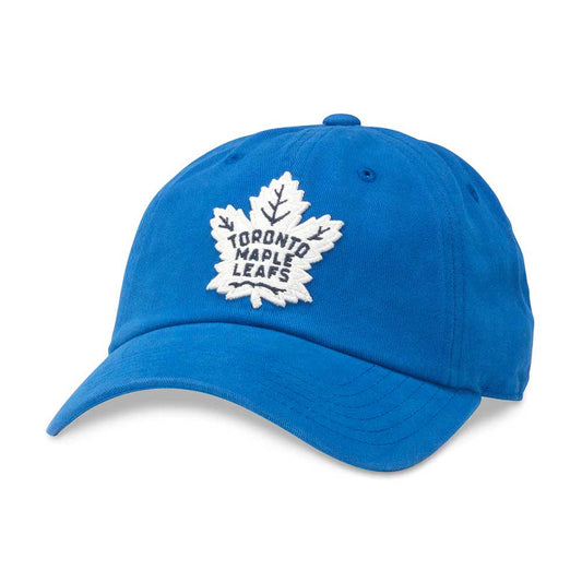 American-Needle-Toronto-Maple-Leafs-NHL-Blue-Adjustable-Buckle-Strap-Baseball-Hat-HPS-Hat-pro-Shop-Com